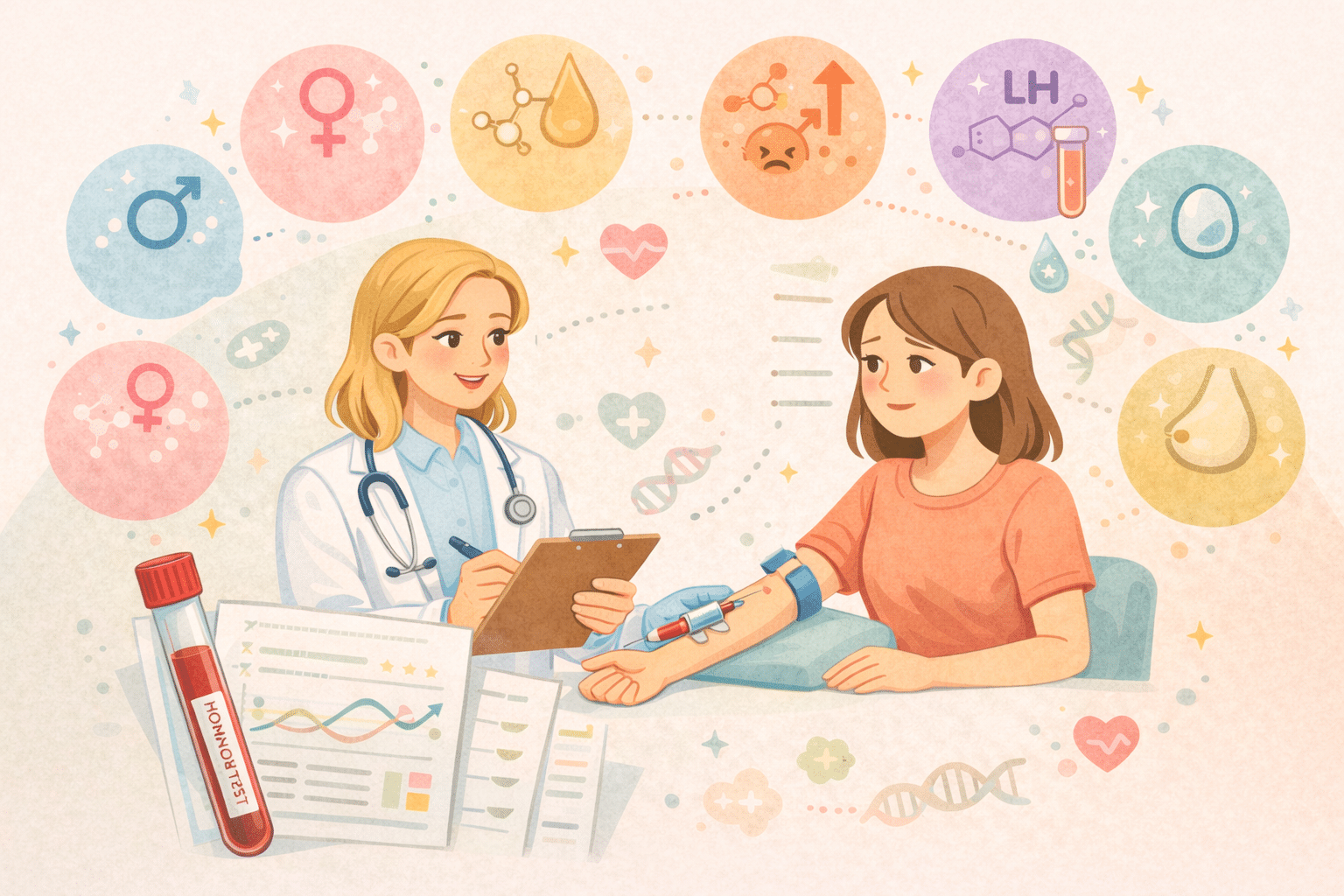 análisis hormonal completo en la mujer